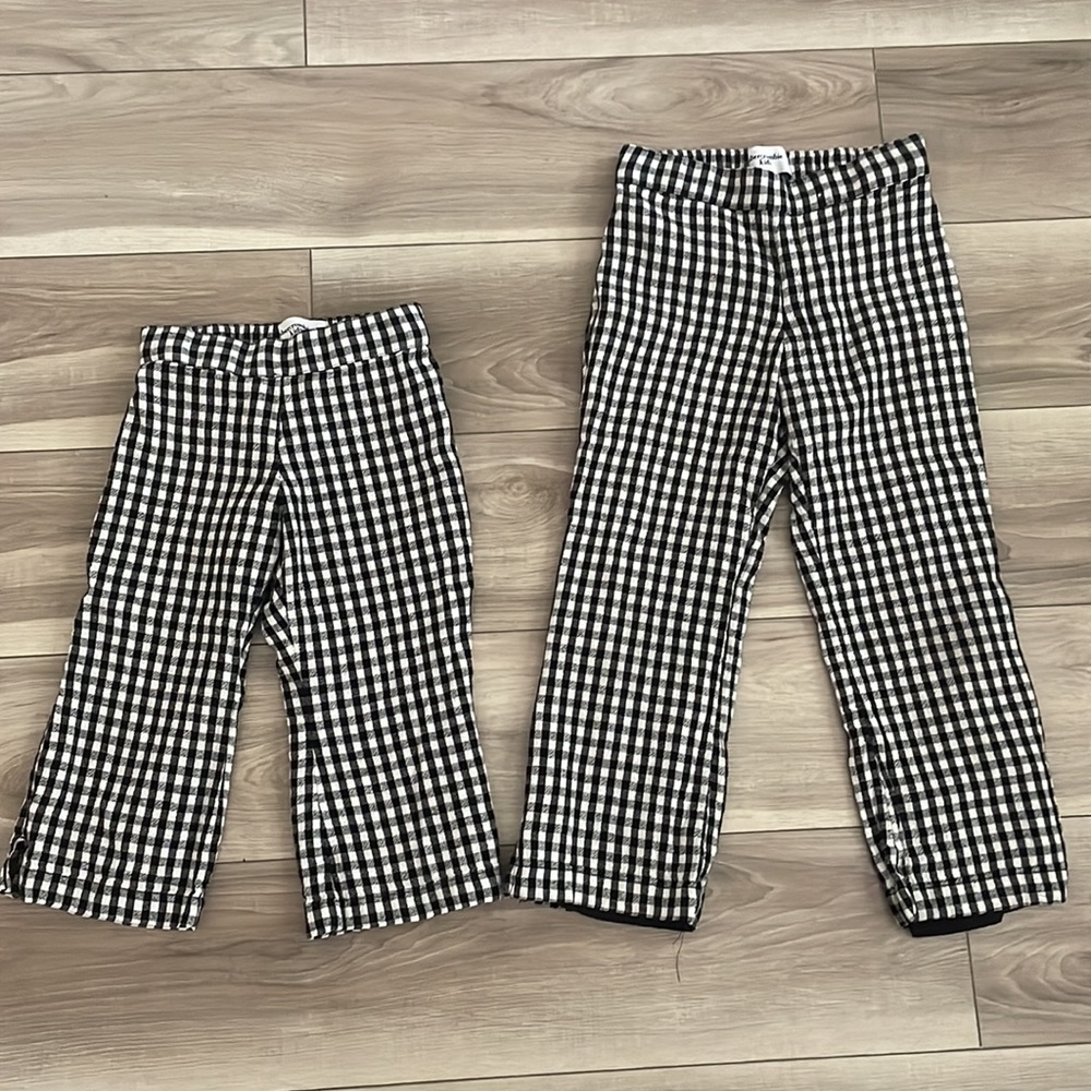 🍂Abercrombie Kids crop Gingham pants Size 5/6 & 9/10🍁
